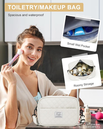 Gym Bag Womens Mens with Shoes Compartment and Wet Pocket Travel Duffel Bag for Women for Plane Sport Gym Tote Bags Swimming Yoga Waterproof Weekend Overnight Carry on Bag Hospital Holdalls - Colors A