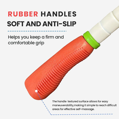 Muscle Roller Stick Ctwctr Massage Roller for Lymphatic Drainage, Cellulite Massager, Leg Massager for Circulation and Pain Relief, Deep Tissue & Trigger Point Massage