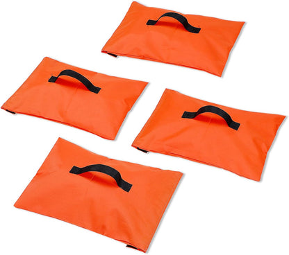 VISEMAN 4PCS Sports Net Sandbags, Weighted Anchor Bags for Baseball & Golf Nets,Soccer Goals, Hockey Nets
