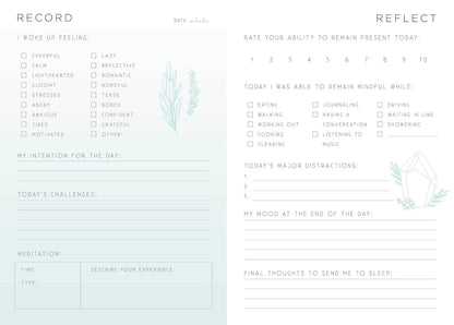 Mindfulness: A Day and Night Reflection Journal (Inner World)
