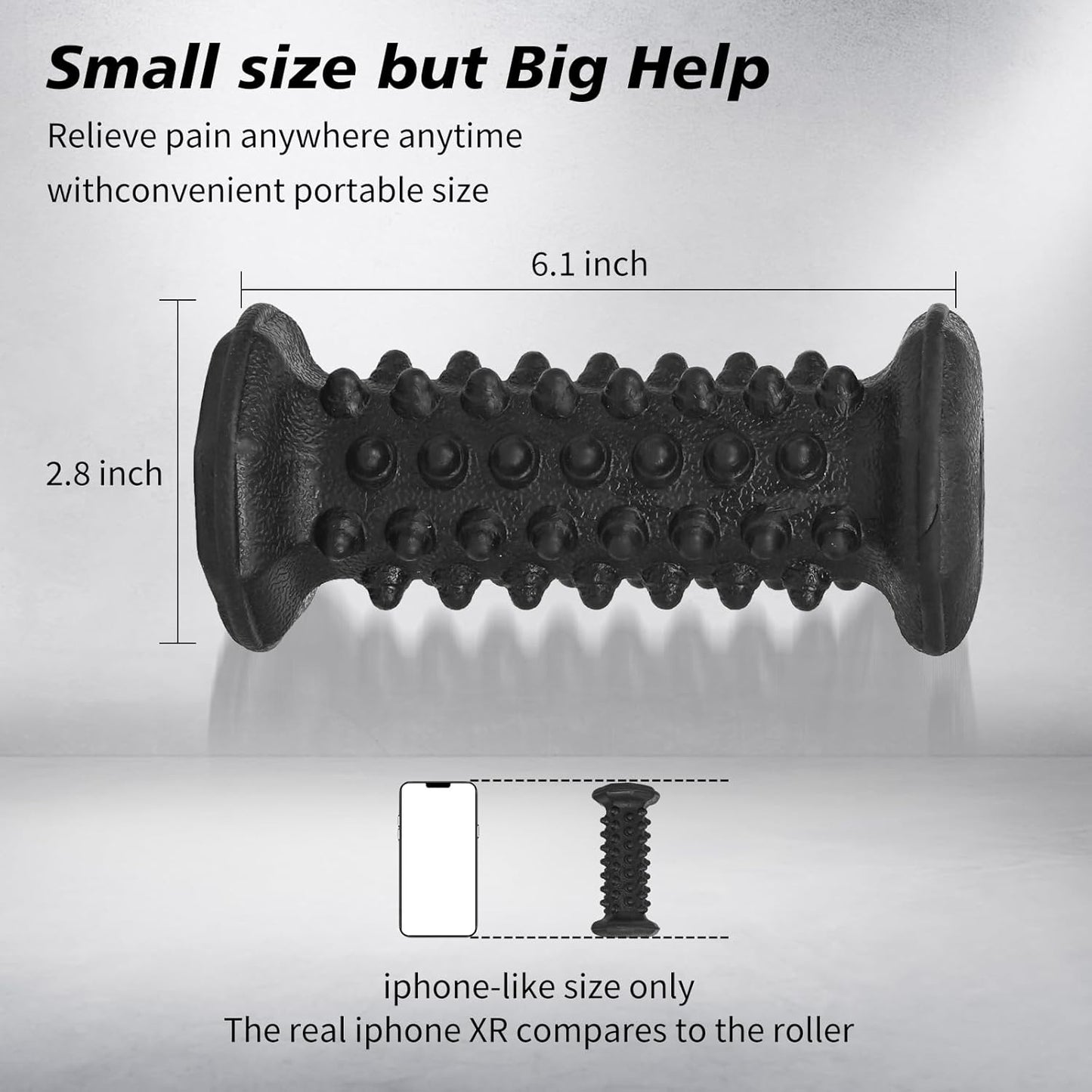 Foot Roller,Plantar Fasciitis Relief,Foot Massager Roller for Arch and Heel Pain Relief,Care for Plantar Fasciitis,Deep Tissue Muscle Massage,Portable Reflexology Tool