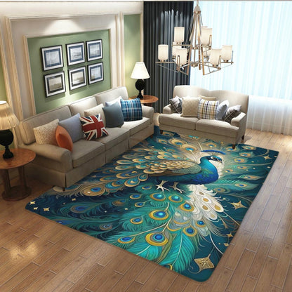 Butterfly Carpet Area Rug - Lovely Butterflies Printed Carpets for Kids Butterfly Theme Living Room Indoor Bedroom Decor Soft Polyester Yoga Mat 2'x3'