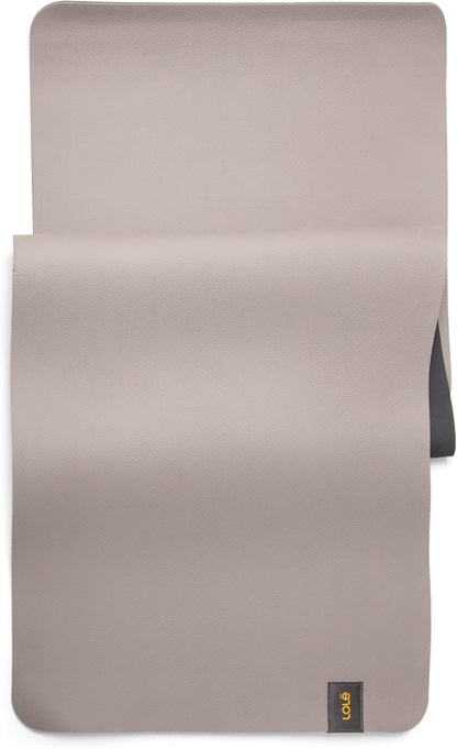 Lolë Pose Yoga Mat for Women with Strap Carrier | Non-Slip 5mm Thick Exercise Mat | Ideal for Hot Yoga & Pilates | PVC-Free & Sweat-Resistant