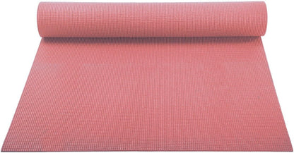 YogaAccessories 1/8'' Lightweight Classic Yoga Mat and Exercise Pad