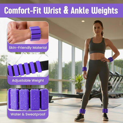 Pilates Kit for Women – 16 Pcs Home Pilates Equipment Set with Magic Circle Ring, Ball, 5 Resistance Bands, Yoga Strap, Ankle Weights, Grip Socks & More | Pilates Starter Kit