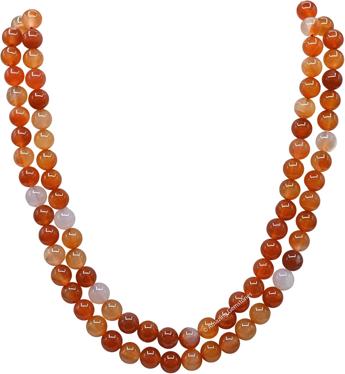 Amazing Gemstone 108 Beads Handmade Mala (Knotted, Rudraksha) - Colors A