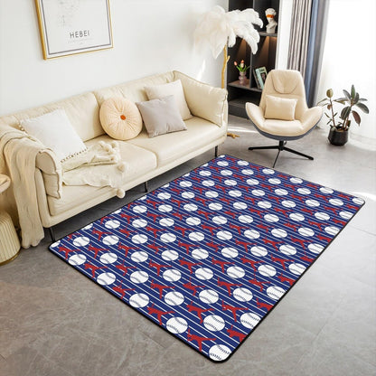 jejeloiu Basketball Living Room Rugs for Bedroom 5x7 Kids Gaming Sports Decor Carpet for Boys Girls Teens Ball Games Area Rug Soft Gift for Basketball Lover Grey and Black Room Decor