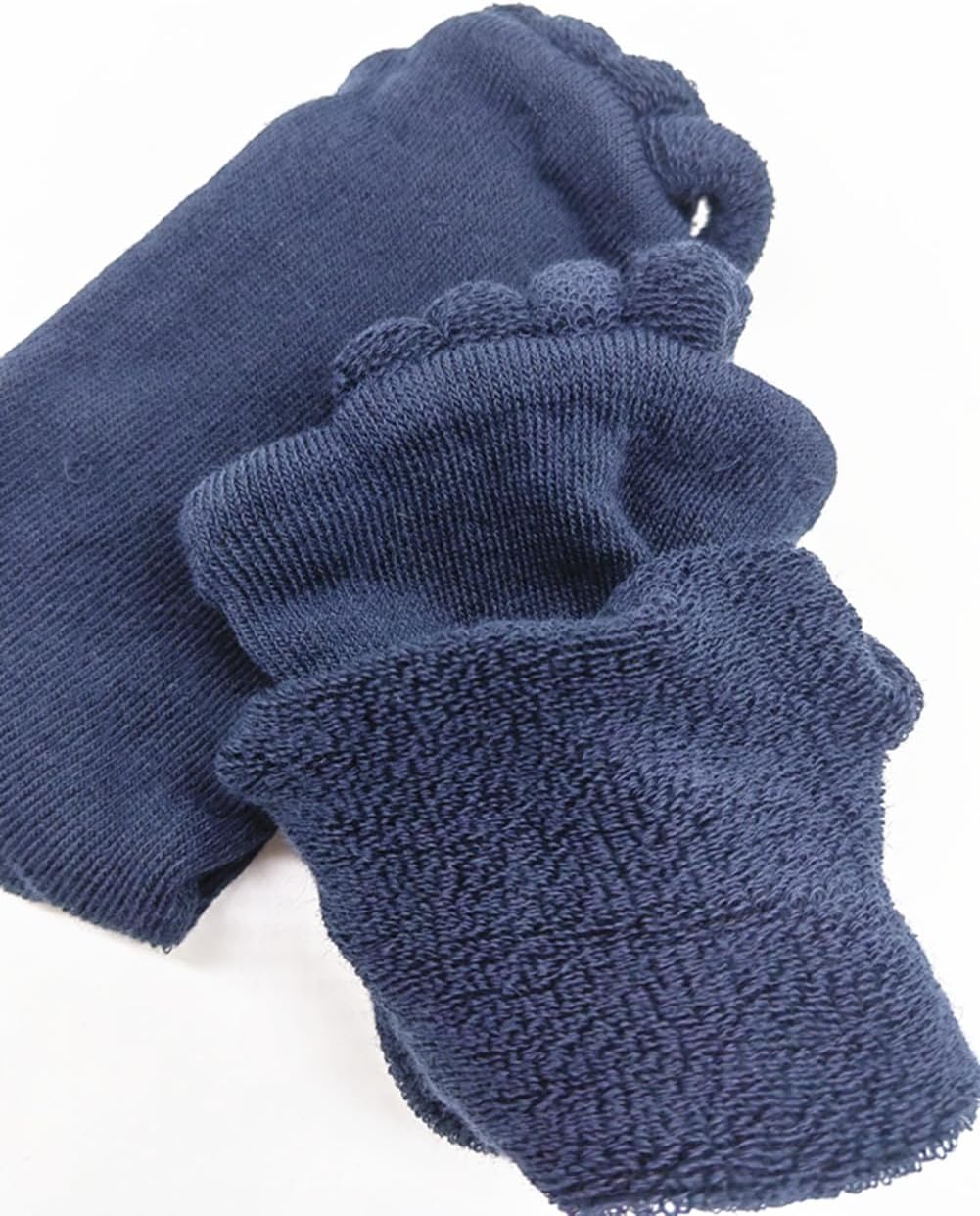 Women Toe Separator Socks Toeless Foot Alignment Socks for Yoga GYM Massage Pain Relief Improves Circulation Stretchy