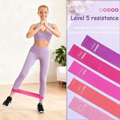 Pilates Kit for Women Pilates Equipment Ring and Ball Set Magic Circle Hoop with 5 Resistance Bands Compact Toning Fitness Essentials Starter Set Accessories with Exercise Guide
