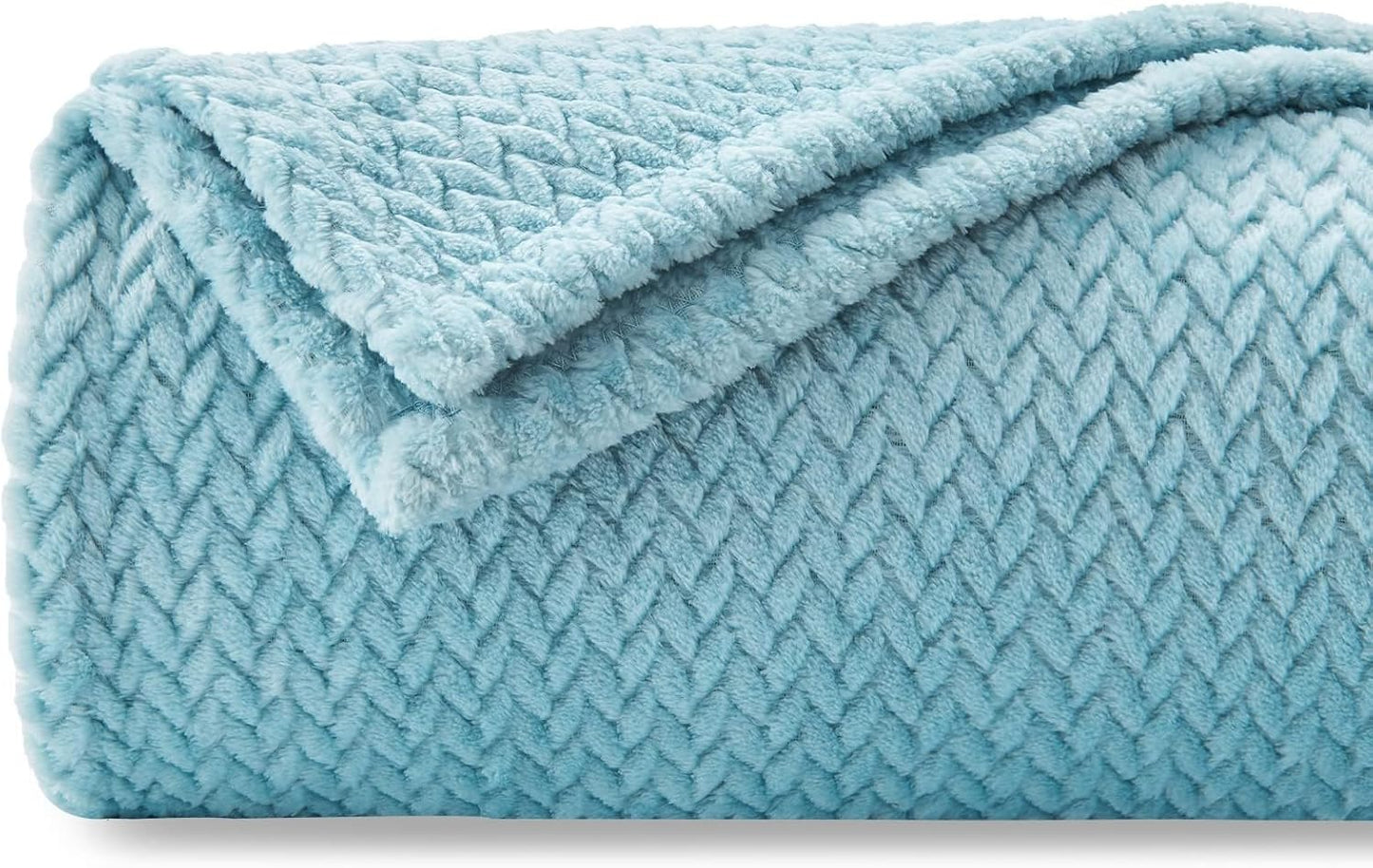 NEWCOSPLAY Super Soft Throw Blanket Light Purple Premium Silky Flannel Fleece Leaves Pattern Lightweight Bed Blanket All Season Use (Light Purple, Throw(50"x60")) - Colors A