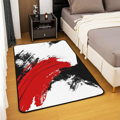 jejeloiu Basketball Living Room Rugs for Bedroom 5x7 Kids Gaming Sports Decor Carpet for Boys Girls Teens Ball Games Area Rug Soft Gift for Basketball Lover Grey and Black Room Decor