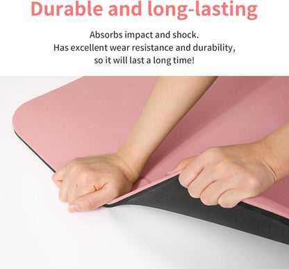 PAIDU Yoga Mat Non Slip Anti-tear,extra thick-2/5 inch（10MM）High Resiliency Professional POE Yoga Mats for Women Men Kids,72"x24"inch,Workout, Yoga, Pilates and Floor Exercise, with Carrier Strap