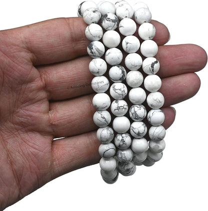Amazing Gemstone 108 Beads Handmade Mala (Knotted, Rudraksha) - Colors B