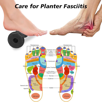 Foot Roller,Plantar Fasciitis Relief,Foot Massager Roller for Arch and Heel Pain Relief,Care for Plantar Fasciitis,Deep Tissue Muscle Massage,Portable Reflexology Tool