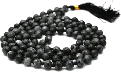 Amazing Gemstone 108 Beads Handmade Mala (Knotted, Rudraksha) - Colors A