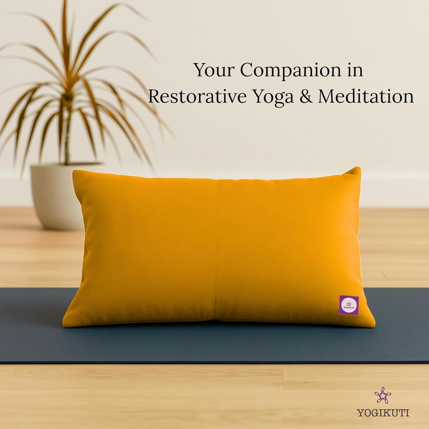 Yoga Pillow, Yoga Pillow for Meditation Practices, Versatile Meditation Bolster, Comfortable Floor & Kneeling Pillow, Iyengar yoga pilow - Comfort for Every Practice