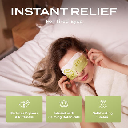 Body Restore Heated Eye Mask for Dry Eyes 30 Pack – Fathers Day Gift for Dad, Birthday Gifts for Women and Men, Self Heating Warm Compress, Relaxation – Variety