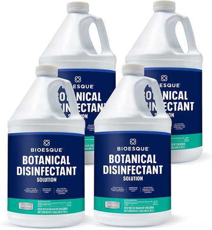 Bioesque Botanical Disinfectant Solution, Heavy Duty Broad-Spectrum Disinfectant, Kills 99.9% of Bacteria, Viruses*, Fungi, & Molds, 32 Fluid Ounce (Pack of 1)