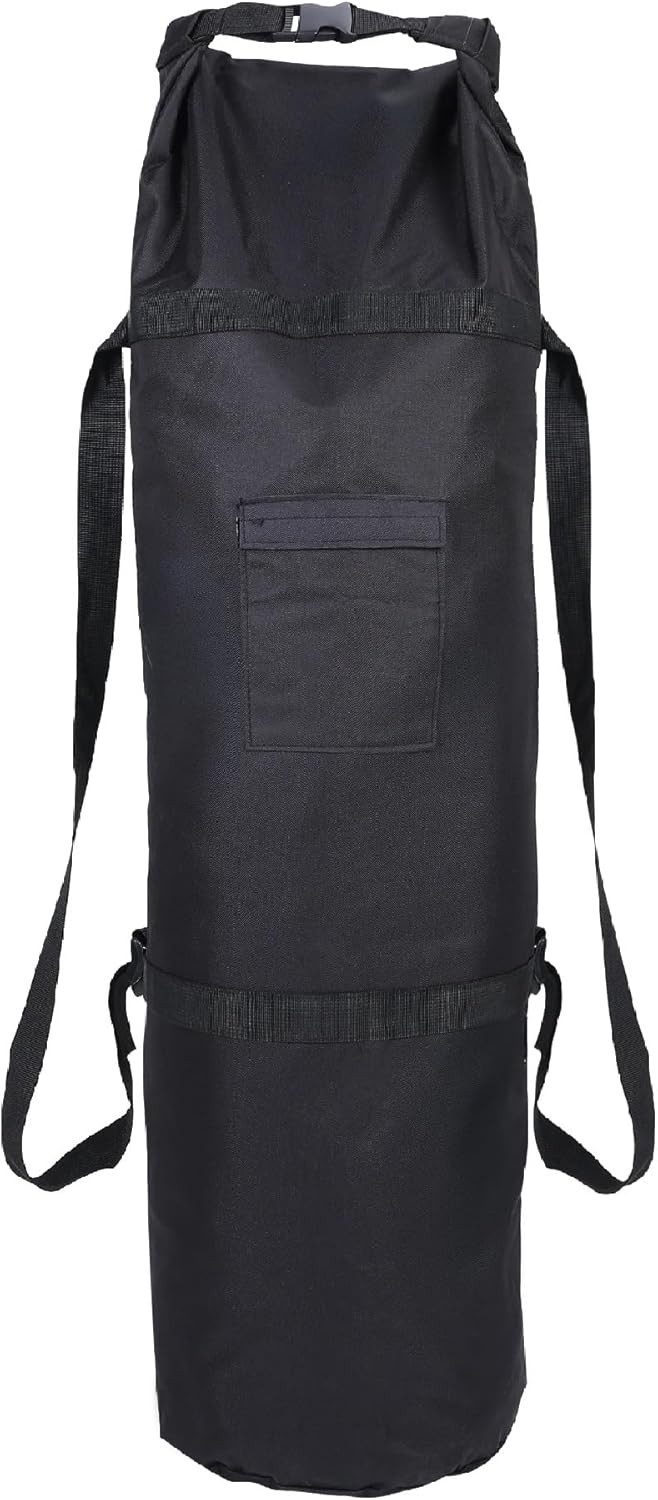XXL(53" X 11.8") Camping Storage Bag,600D Oxford Fabric Gear Bag with Adjustable Shoulder Straps & Hook Loop Closure & Side Pocket, 2 for Outdoor Camping Hiking Travel(1 Pack)