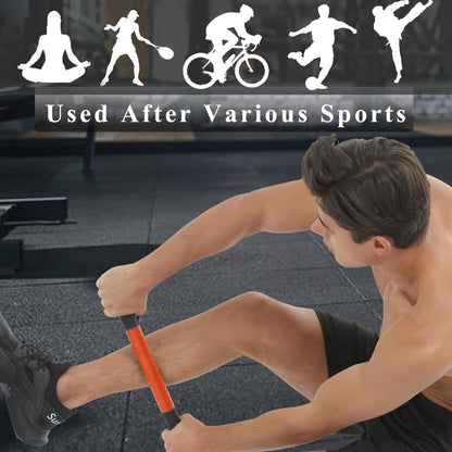 Muscle Roller Massage Stick for Legs Massager Roller-Calf Roller Deep Tissue Release Muscle Soreness, Trigger Points for Legs, Neck, Calves, Thighs, Shins, Back