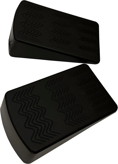 qibylift quat Wedge Block Pairs, YOGA Pilates Block Slant Board Calf Stretcher, Exercise Ramps for Weightlifting, Squat Wedges, Home Gym, Weight Lifting & Yoga