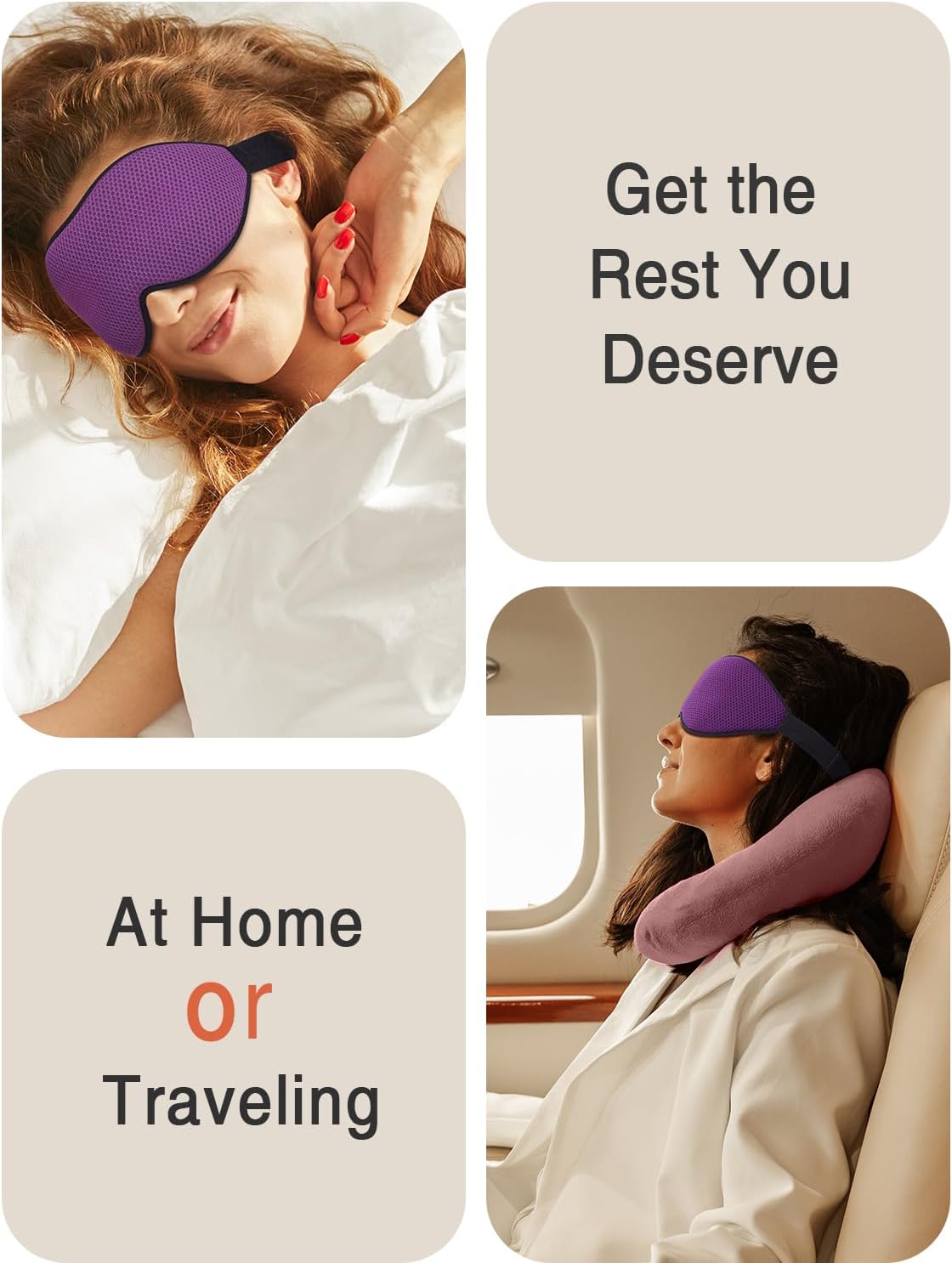 MABAO Sleep Mask for Side Sleeper, Eye Mask for Sleeping Women Men, 3D Contoured Cup No Eye Pressure 100% Light Blocking Sleeping Mask with Adjustable Strap Night Blindfold Flight, Travel, Nap, Black