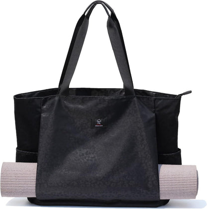 ESVAN Yoga Mat Bag Yoga Tote Carrier Shoulder Bag Carryall Tote for Office,Yoga,Pilates,Travel,Beach and Gym