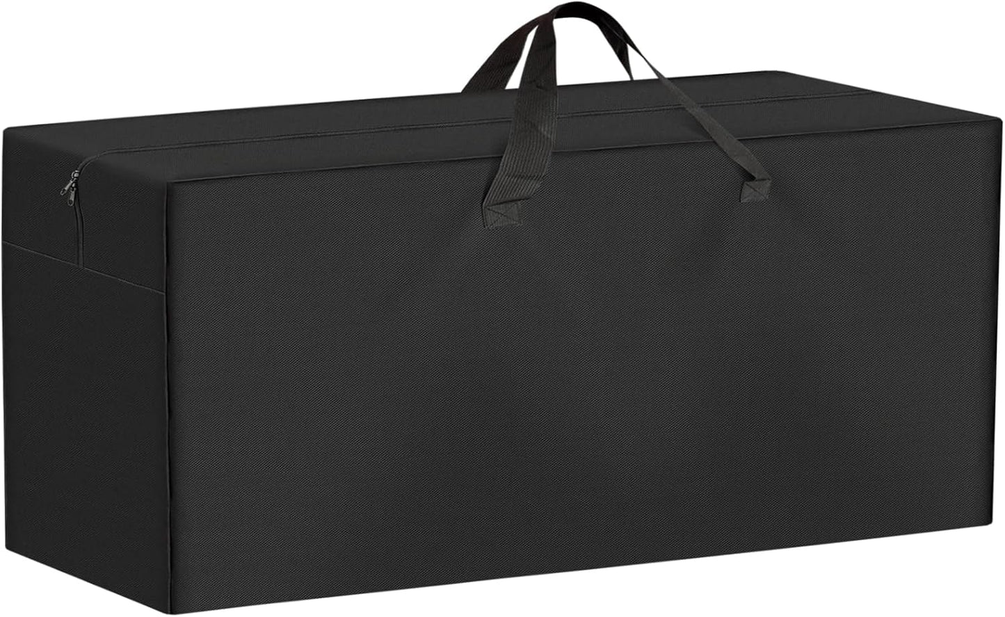 Folding Bench Storage Bag, 37.5"X13"X4.9" Heavy Duty Waterproof Carrying Bag for 6ft Plastic Folding Bench, Picnic Collapsible Bench Seating Cover with Durable Zipper & Shoulder Strap, Black