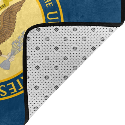 Flag of The Executive Office of The President of The United States 63 X 48 Inches Indoor Home Decor Large Carpet Non-Slip Non-Fading Yoga Mat
