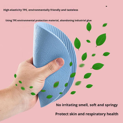 2-piece set yoga knee pads and exercise mats - super thick anti slip support for thick boards, gardening, push ups, knees, Pilates, and floor exercises - knees, elbows, wrists