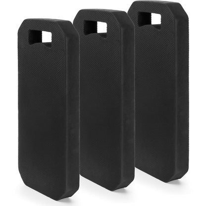 Hacaroa Set of 3 Extra Thick Kneeling Pad, High Density Foam Garden Kneeler, Comfortable Knee Pad Cushion for Work, Yoga Exercise, Baby Bath, Lightweight, Water Resistant, Blue