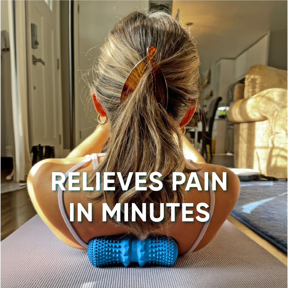 Dr. Cohen's acuball Heatable Deep Tissue Massage Ball - acuBall Trigger Point Massage Therapy for Myofascial and Stress Release and Exercise - Effective Back Massager Ball for Targeted Pain Relief