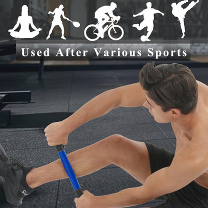 Muscle Roller Massage Stick for Legs Massager Roller-Calf Roller Deep Tissue Release Muscle Soreness, Trigger Points for Legs, Neck, Calves, Thighs, Shins, Back