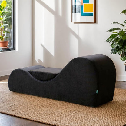 Yoga Chair, Yoga Chaise Lounge Chair Indoor, Yoga Chairs for Adults Exercise, Stretching, Relaxation, Ergonomic Design, Tantra Chair for Bedroom Living Room