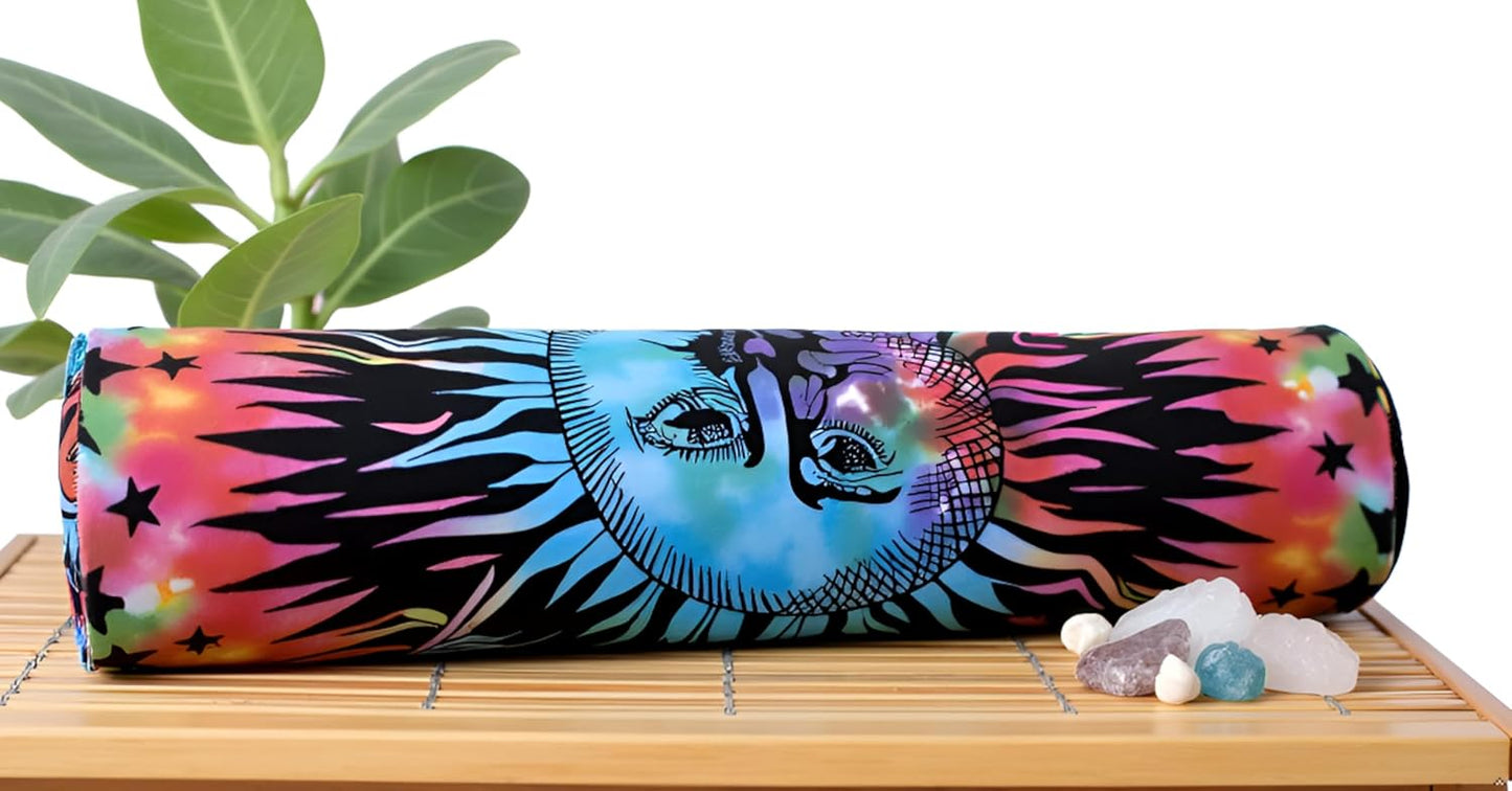 INDIAN CRAFT CASTLE ICC Yoga Mat Bag Carrier Full-Zip Exercise Yoga Mat Carry Bag for Women Men with Multi-Functional Storage Pockets and Adjustable Shoulder Strap 26X6 Inches