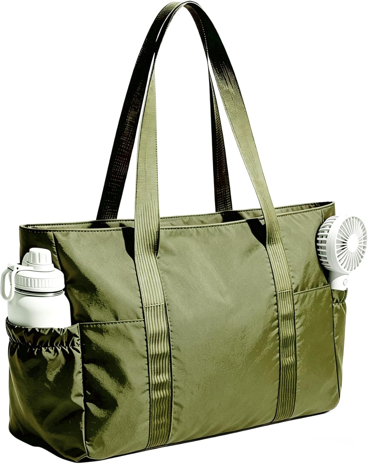 Tote Bag for Women, 26L Capacity Travel Purses Work Bag, Small Zipper Tote Bag for Travel Nurse Gym Teacher