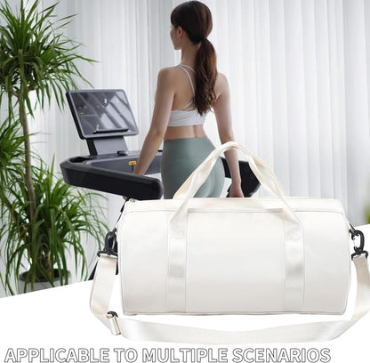 Ballet Dance Bag Mini Gym Bag Lightweight Small Duffle Bag 10L Cute Crossbody Bag for Yoga Swimming Sport (Black)