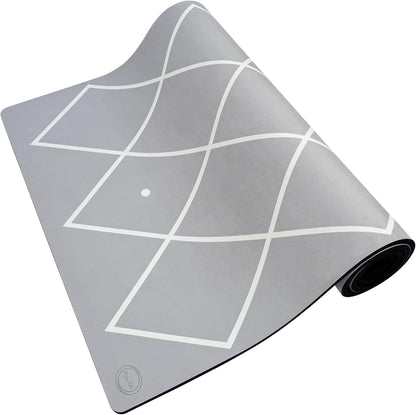 Home Exercise Rug – Luxury 1/2" (10MM) Extra Thick Yoga Mat, Non-Slip Suede & Natural Rubber, Long & Wide for Stretching, Fitness & Decor – 72" x 31.5"