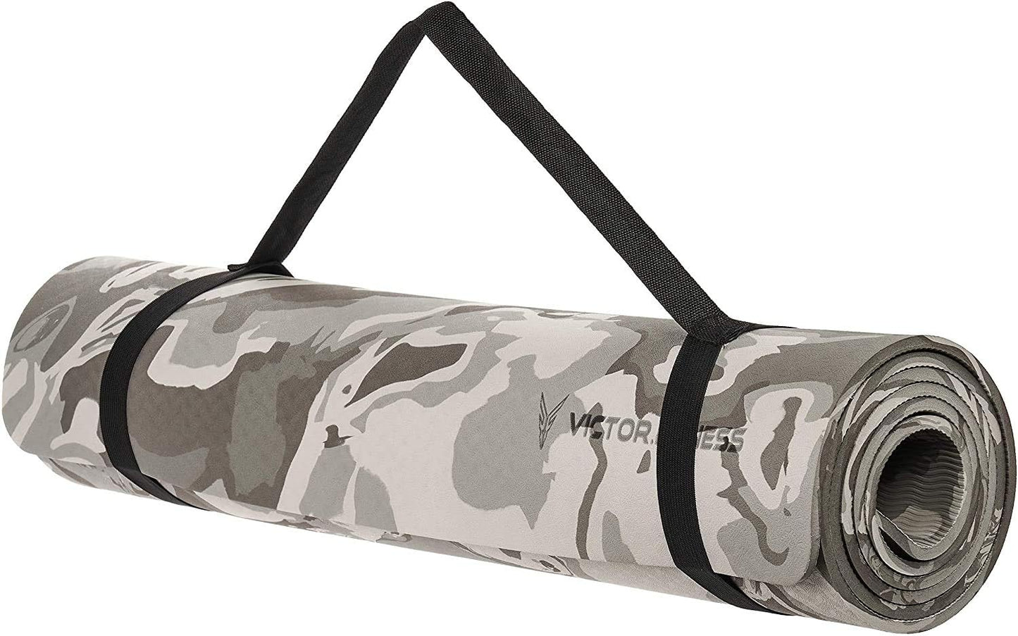 Eco friendly yoga mat made from a premium TPE material that provides non-slip texture perfect for indoor and outdoor workouts. Great for hot yoga, pilates, and Bikram