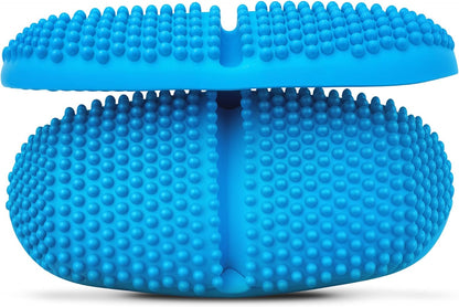 Dr. Cohen's acuball Heatable Deep Tissue Massage Ball - acuBall Trigger Point Massage Therapy for Myofascial and Stress Release and Exercise - Effective Back Massager Ball for Targeted Pain Relief