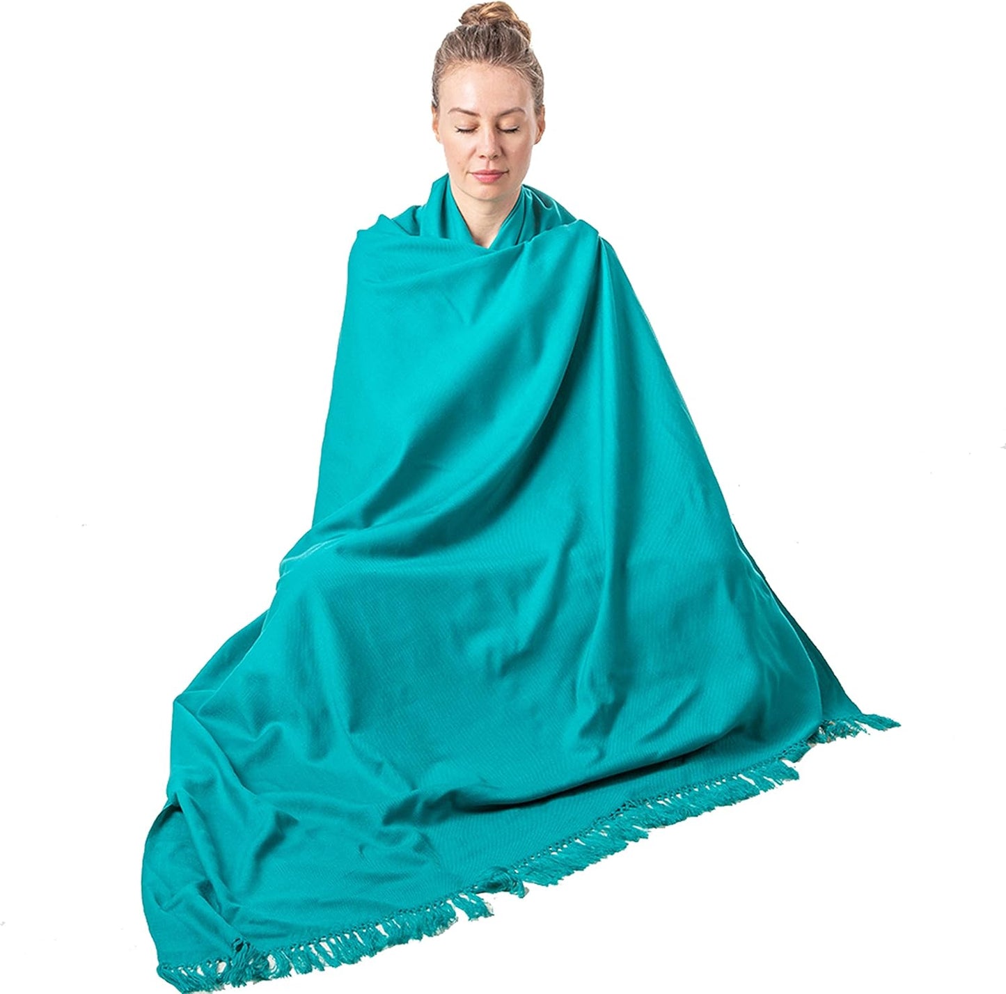 Meditation Shawl or Meditation Blanket, Shawl/Wrap, Oversize Scarf/Stole. Large. Unisex.