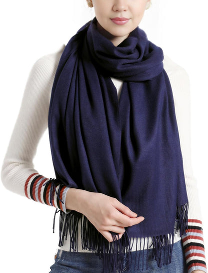 Pashmina Scarf and Shawl - Soft Women Pashminas Wrap for Wedding Evening Party dresses