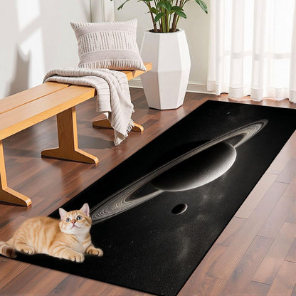 Runner Rug Washable 2x8 Leopard Print Seamless Leopard Skin Fashionable Cheetah Fur Non-Slip Hallway Area Rug Indoor Outdoor Home Decor for Entryway Bathroom Kitchen Carpet Yoga Floor Mat