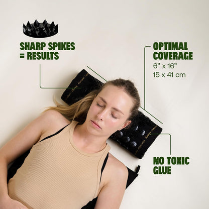 ShaktiMat Acupressure Pillow for Relaxation, Massage Neck Muscles, Relieve Stress & Tension, Similar to Acupuncture, No Needles Required