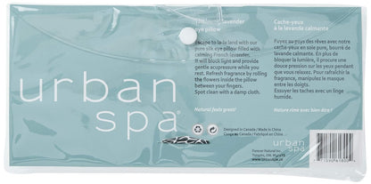 Urban Spa The Lovely Lavender - Mask, Eye Pillow, 1.0 Count, (Pack of 1)