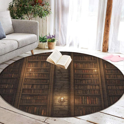 Room Sofa Yoga Soft Round Carpet, Home Decor Non Slip Kitchen Office Circle Rug, Machine Washable Modern Round Area Rug Beach Turtles, 60inch