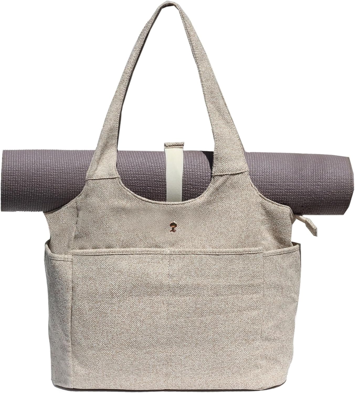 ESVAN Yoga Tote Bag Mat bag Women Shoulder Bags Carryall Tote for Travel Office Workout Gym Nurse Beach