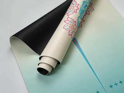 【BulgurYe】Yoga Mat * Nature Line -- Unique coating technique, Great wear resistance for a longer service life, Vividly printed pattern to protect eyes, Natural rubber base, Strong bounce resilience, Absorb sweat instantly to stay dry, Clean and hygienic.