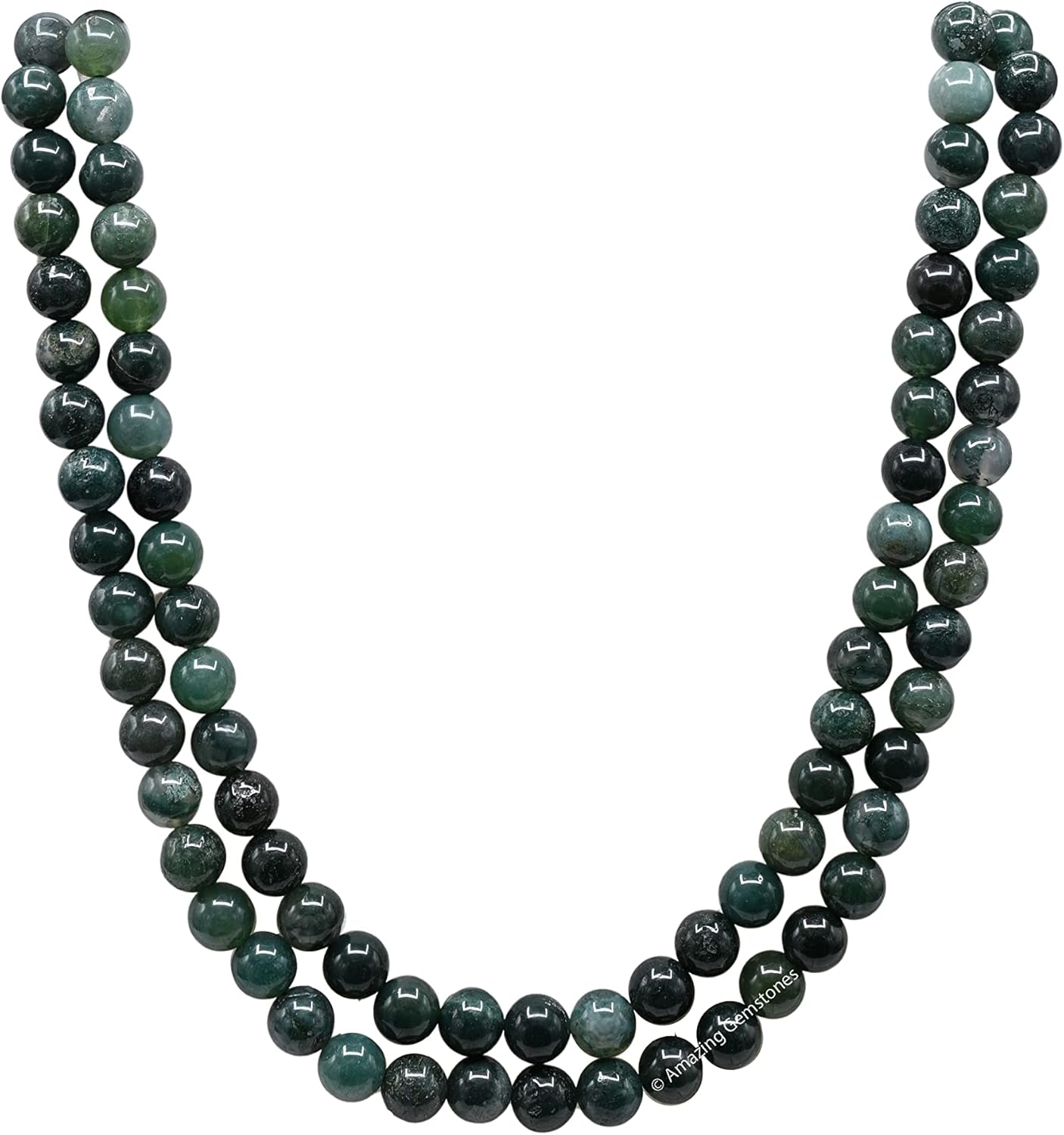 Amazing Gemstone 108 Beads Handmade Mala (Knotted, Rudraksha) - Colors A