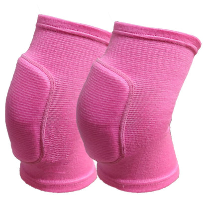 Anti slip sponge, soft and breathable men's, women's, girls', and children's black knee pads suitable for sports scenes such as volleyball, football, dance, yoga, wrestling, running, cycling, etc (Black, Large)